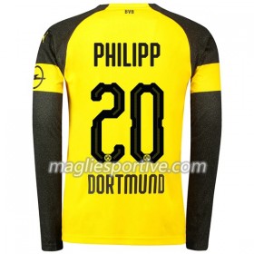 Completo Calcio Borussia Dortmund Philipp 20 Divisa Prima 2018/2019 ML